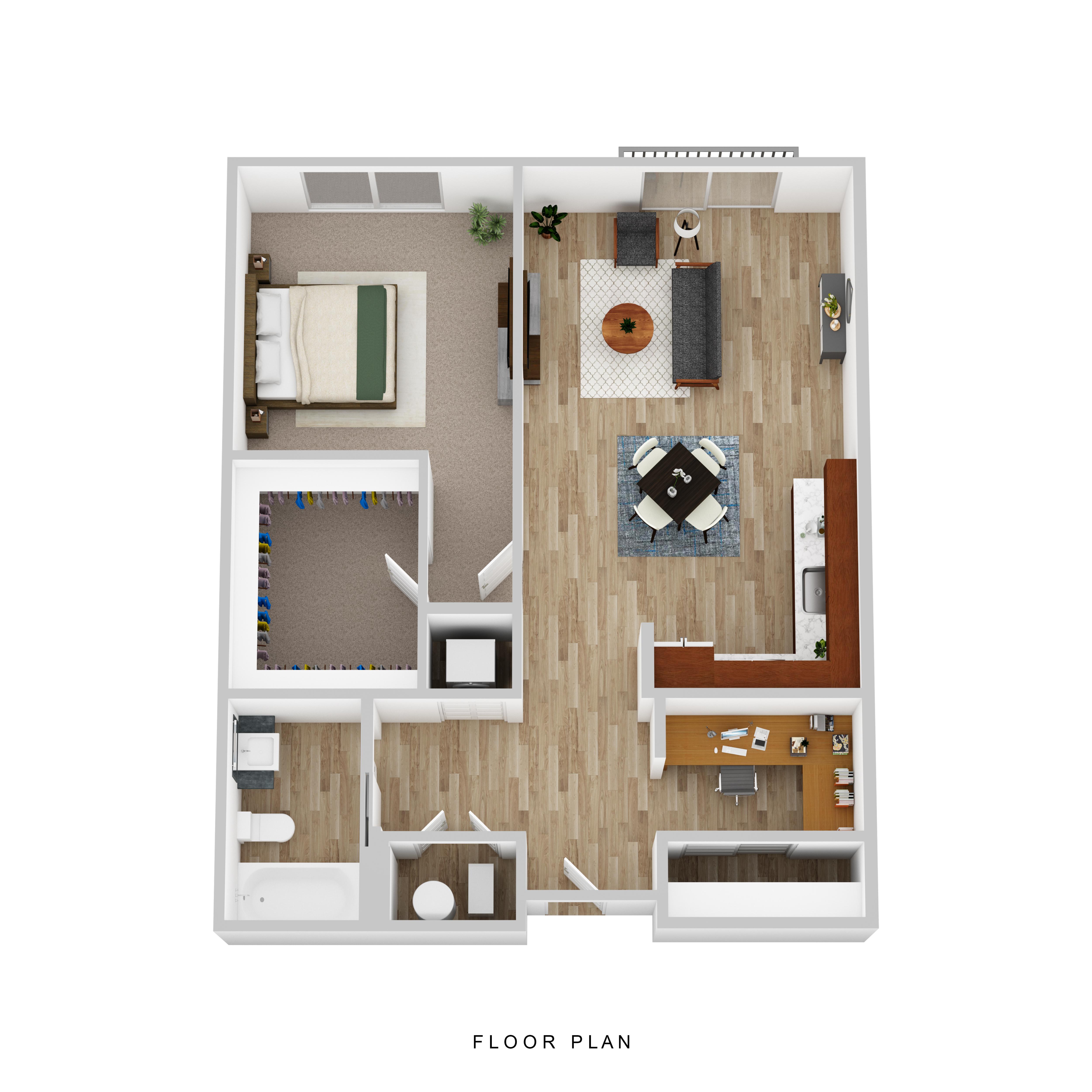 One Bedroom C